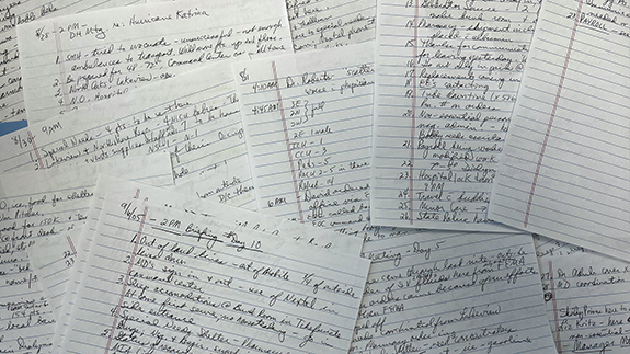 K+20: Katrina diary recalls STHS storm response, 20 years later